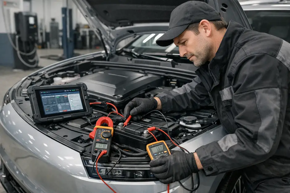 Помощь при разряженной 12V батарее